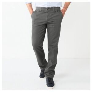 Sonoma flex wear 36x34 grey khaki pants - Men’s